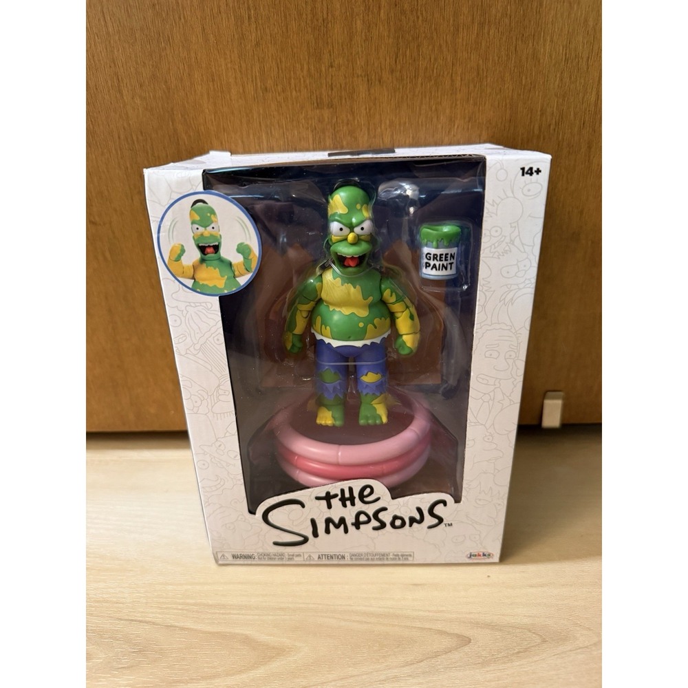 Jakks Pacific The Simpsons Furious Homer Simpson 5" Figure New